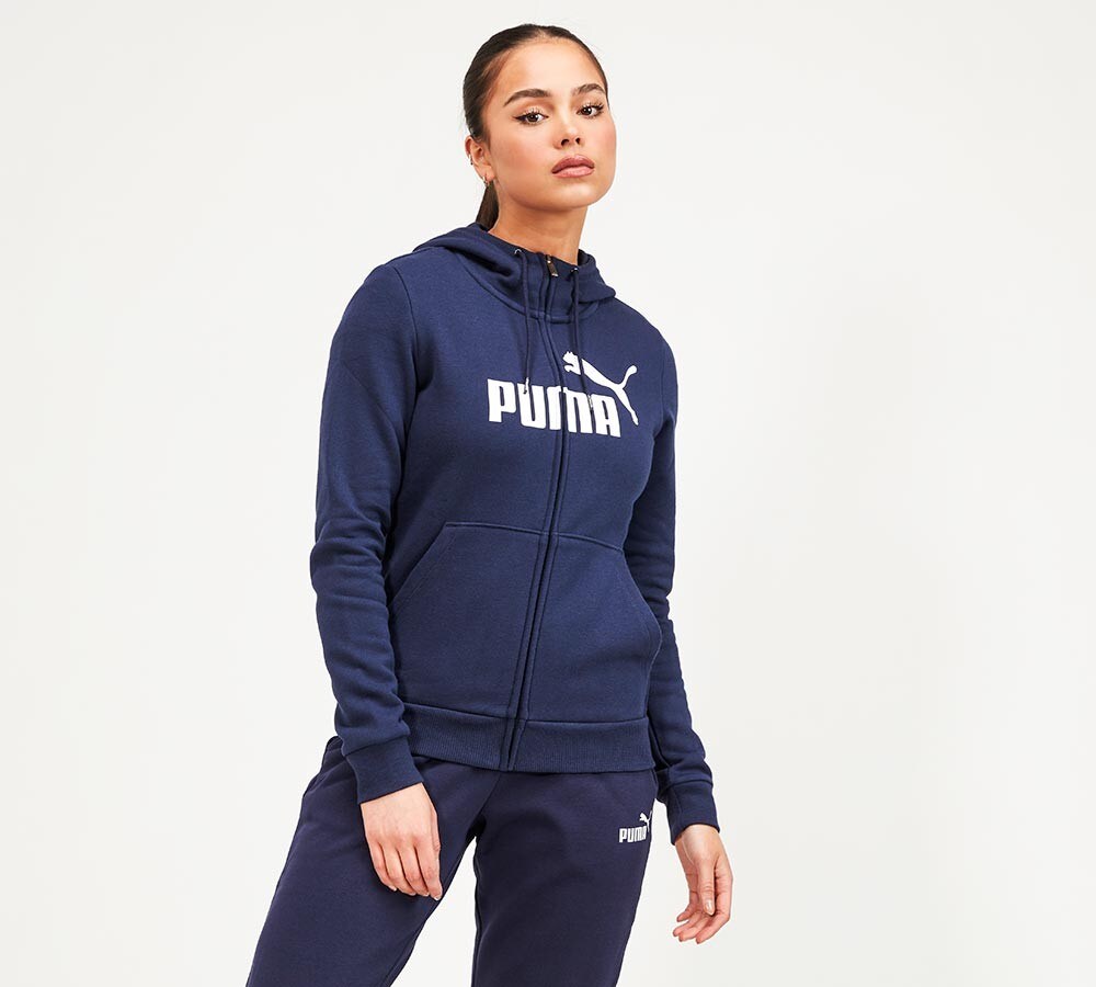 puma hoodie navy blue