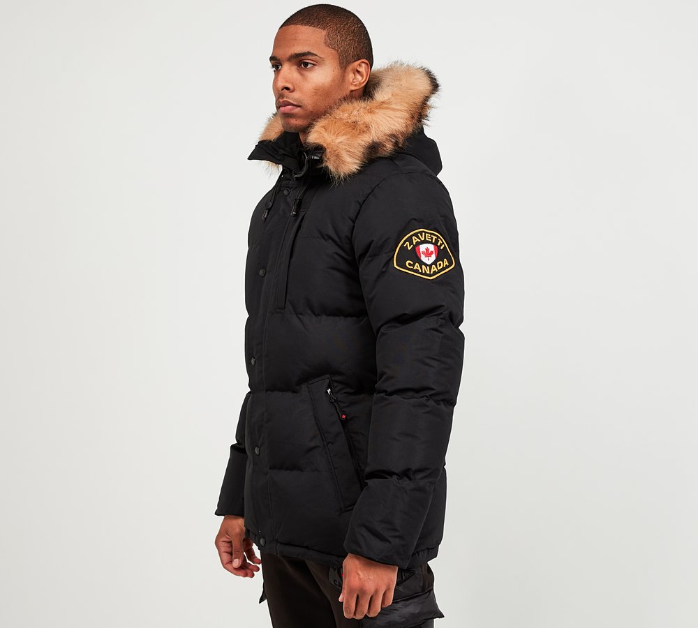 puffer parka jacket