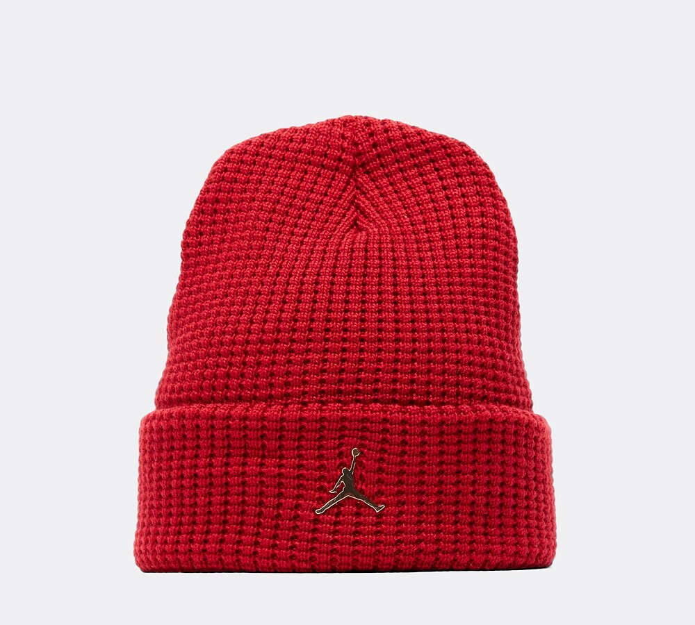 jordan red beanie