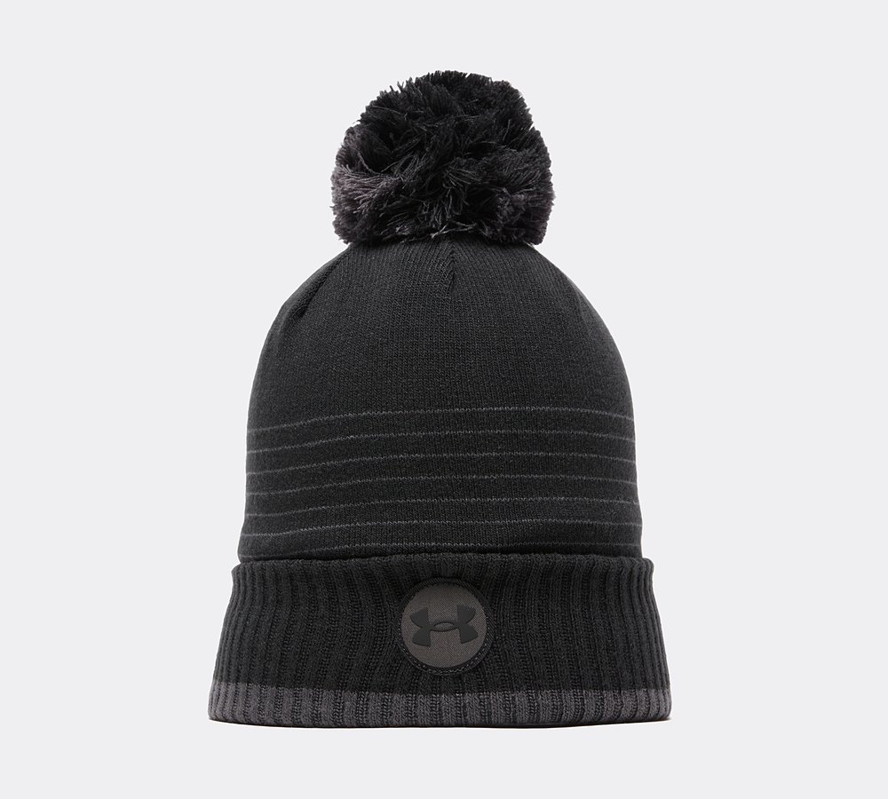 Under Armour Halftime Fleece Pom Beanie 
