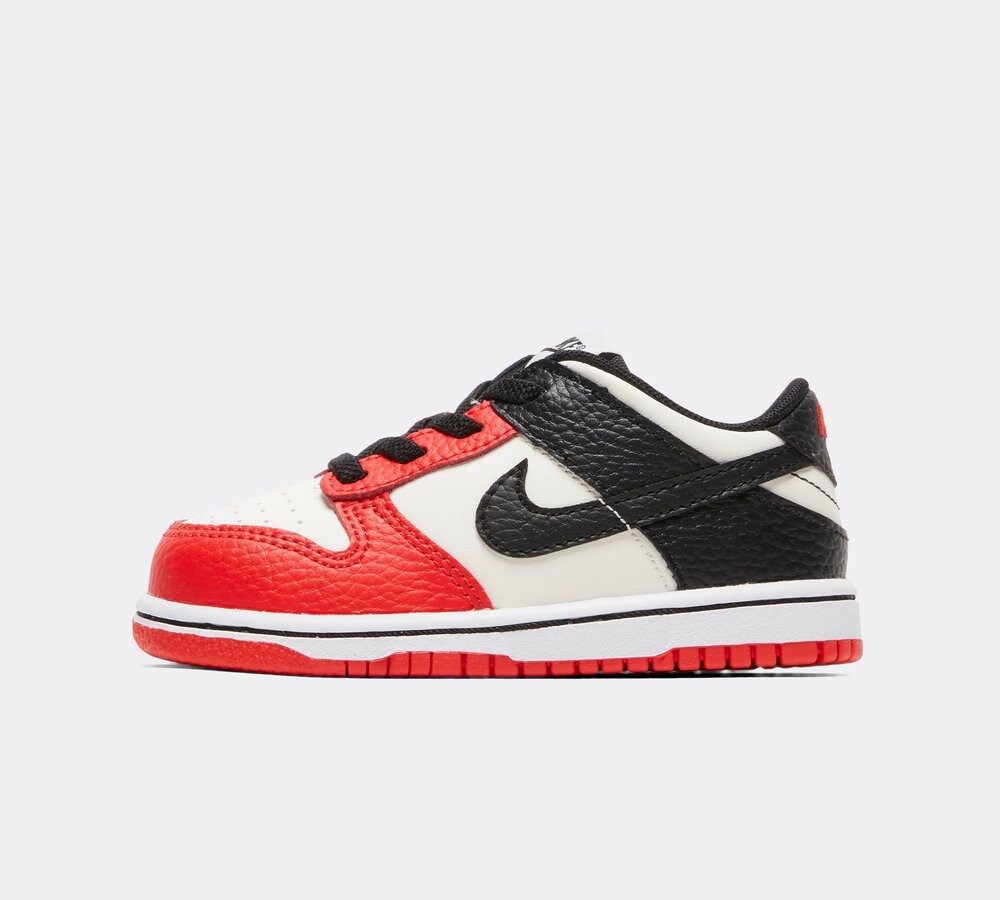 Red black shop nike dunks