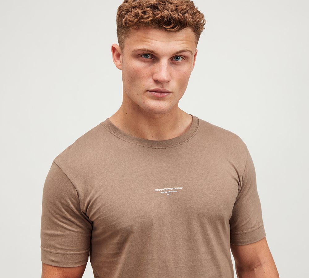 Good For Nothing Fitted T-Shirt With 