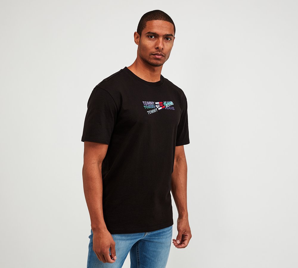 Tommy Jeans Multi Linear Logo T-Shirt 