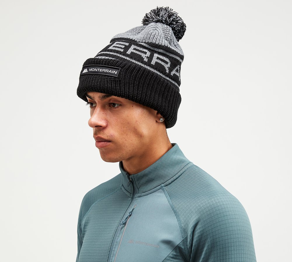 Monterrain Elevation Knitted Pom Beanie 