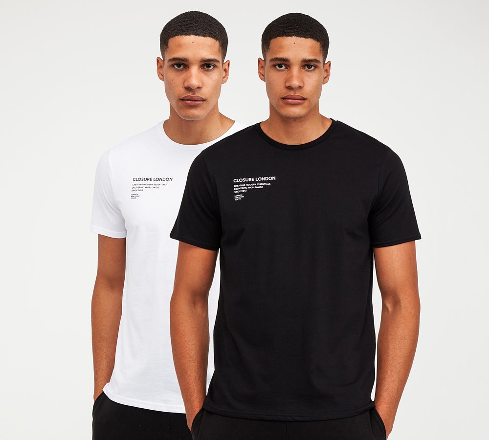 Closure London 2 Pack Graphic T-Shirts 