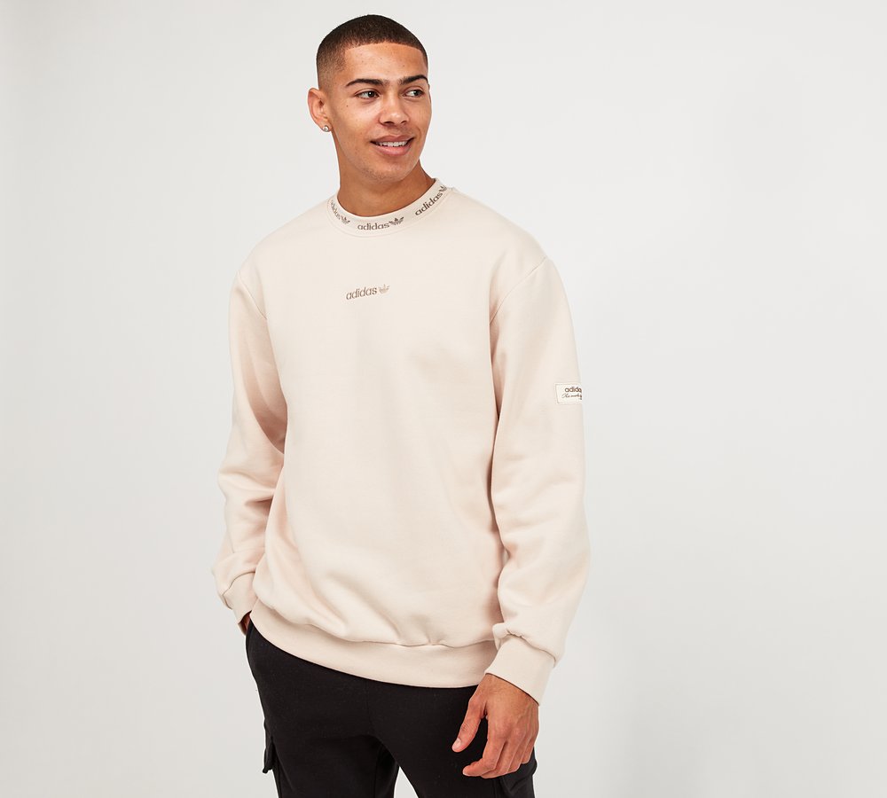 adidas originals linear crew neck sweatshirt