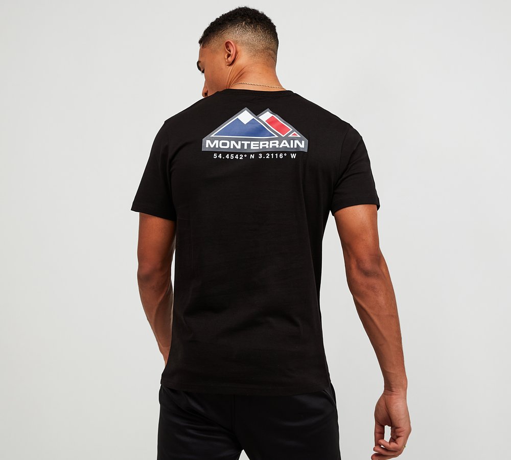 Monterrain Summit T-Shirt | Black 