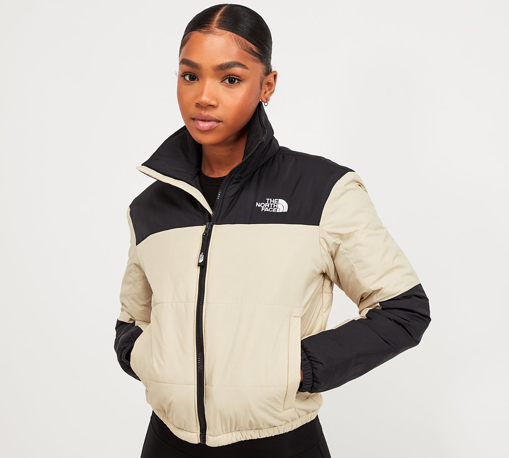 north face fleece puffer jacket