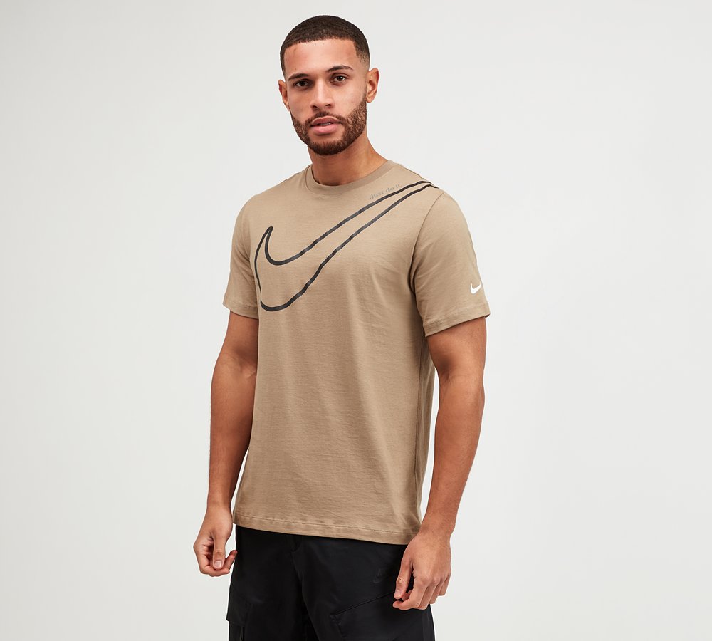 Nike Gift HBR T-Shirt | Khaki / White 