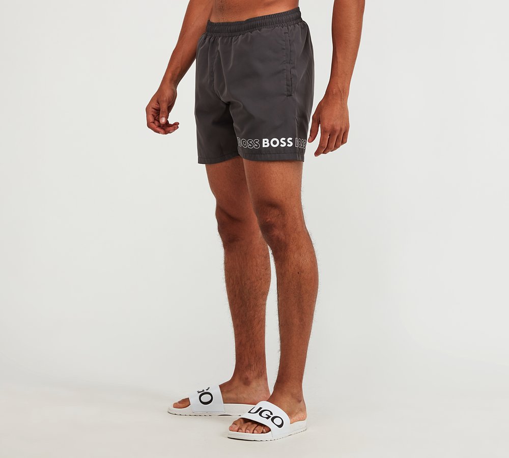 BOSS Dolphin Swim Short | Dark Grey 