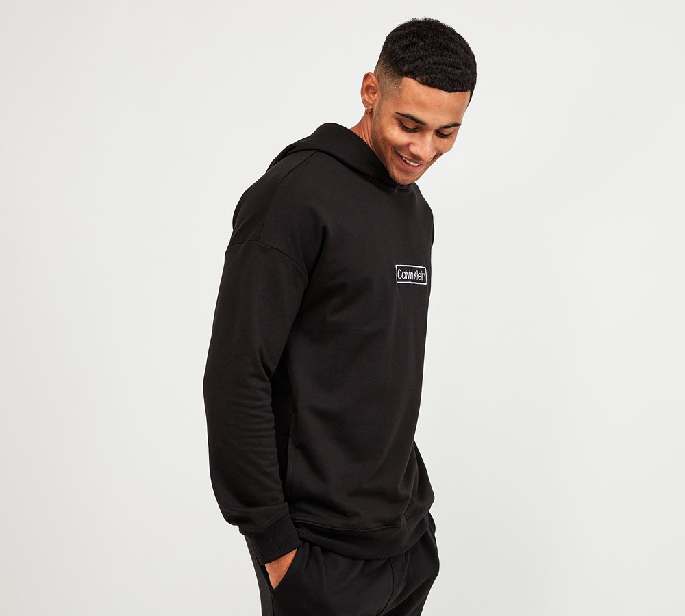 Calvin Klein Box Logo Overhead Hoodie 