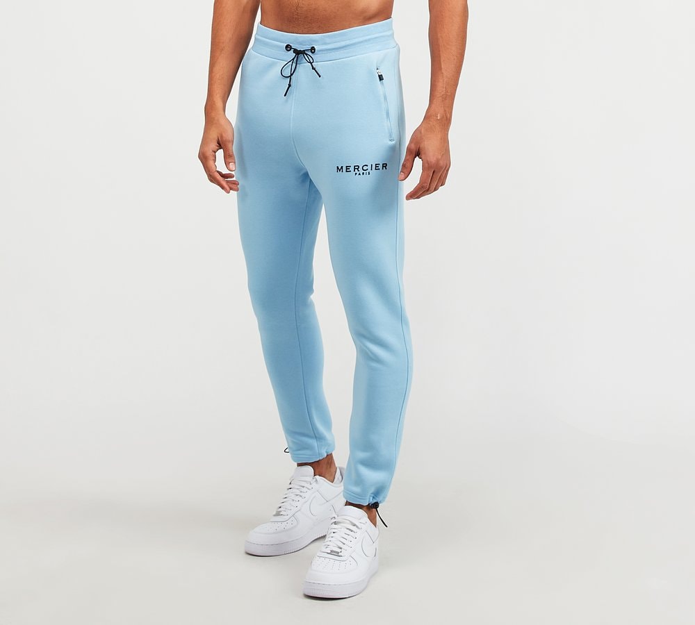 Mercier Core Flock Fleece Jogger | Sky 