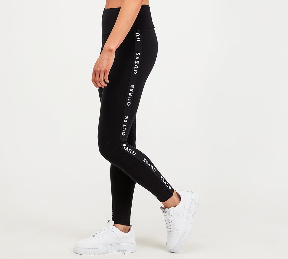 black guess leggings