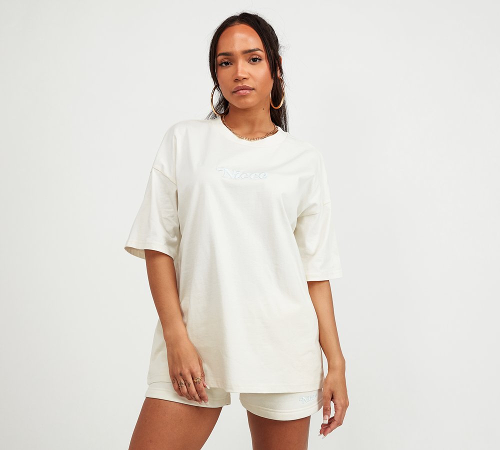 Nicce Womens Mera Boyfriend Fit T-Shirt 