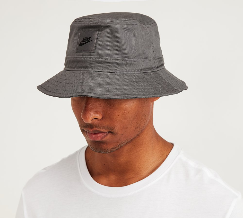 Nike NSW Futura Bucket Hat | Iron Grey 
