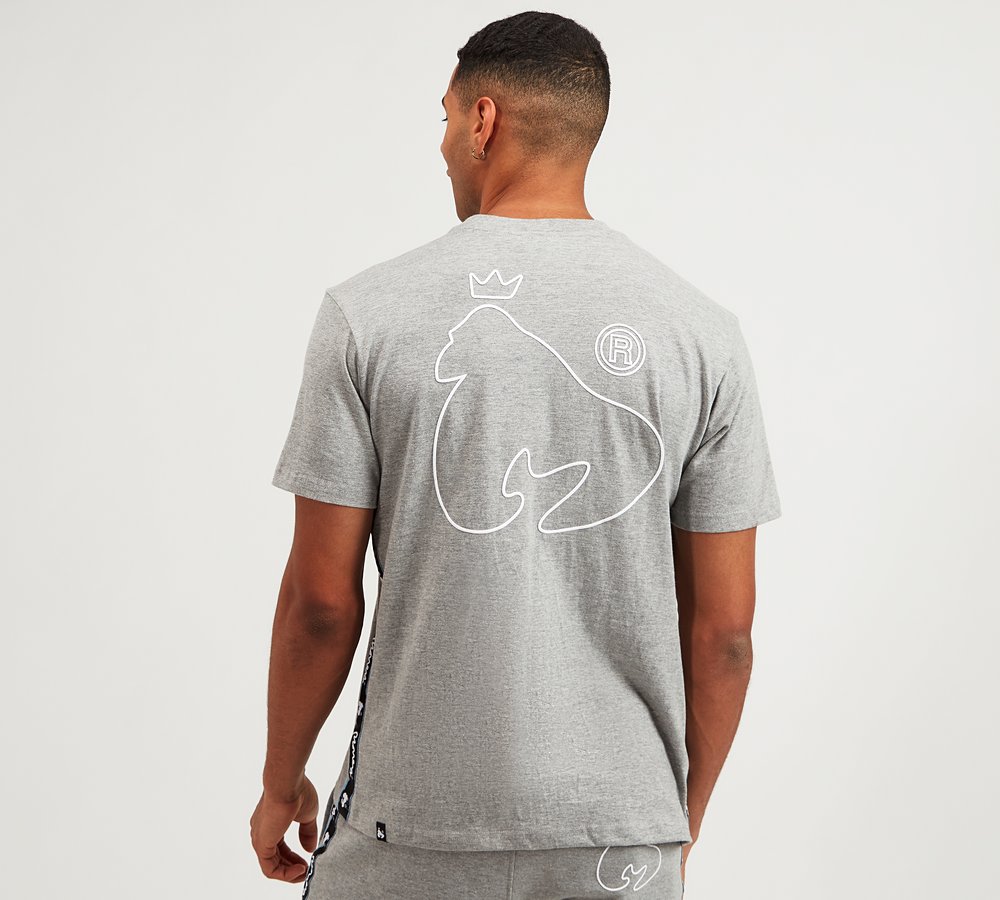 Money Clothing Tape V1 T-Shirt | Grey 