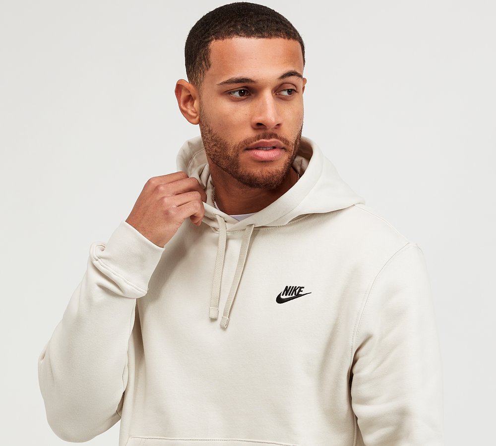 nike hoodie light brown