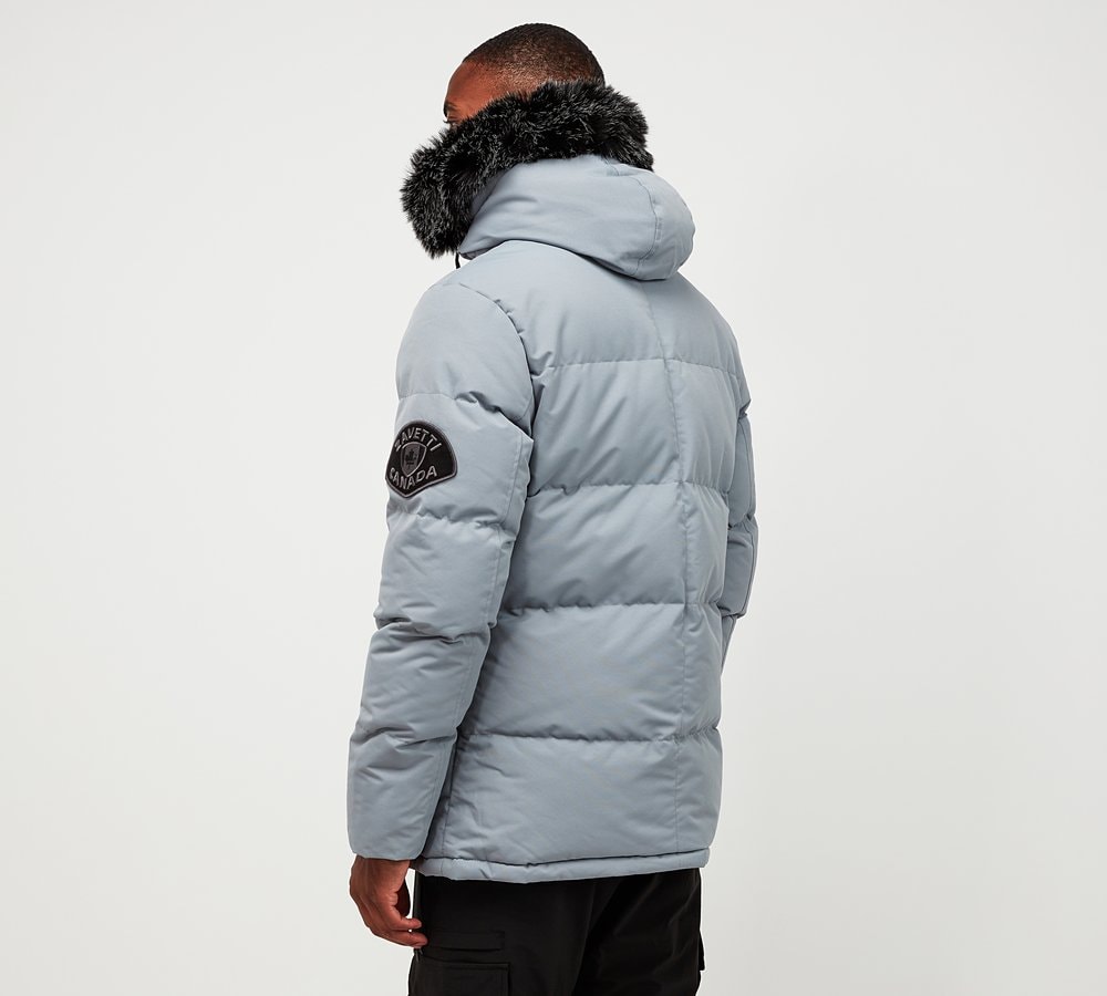 Zavetti canada oshawa puffer parka jacket grey outlet