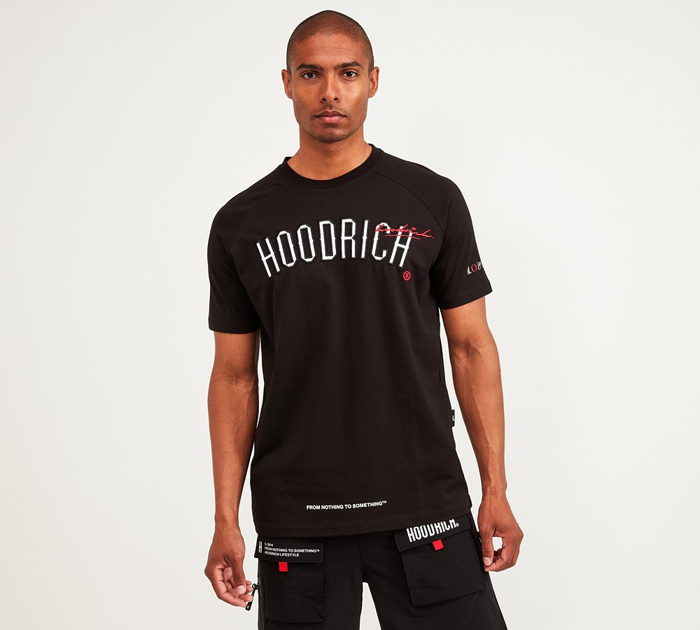 Hoodrich Heat Gothic T-Shirt | Black 