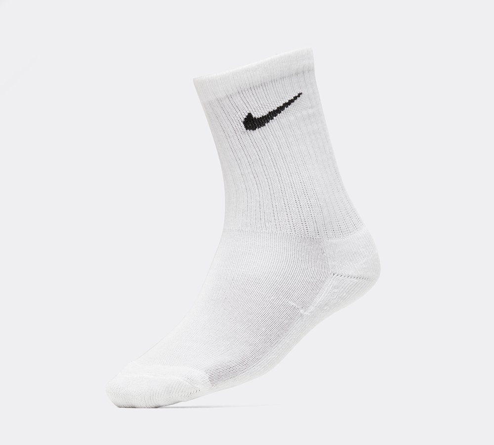 Nike Infant 3 Pack Basic Crew Sock White Footasylum