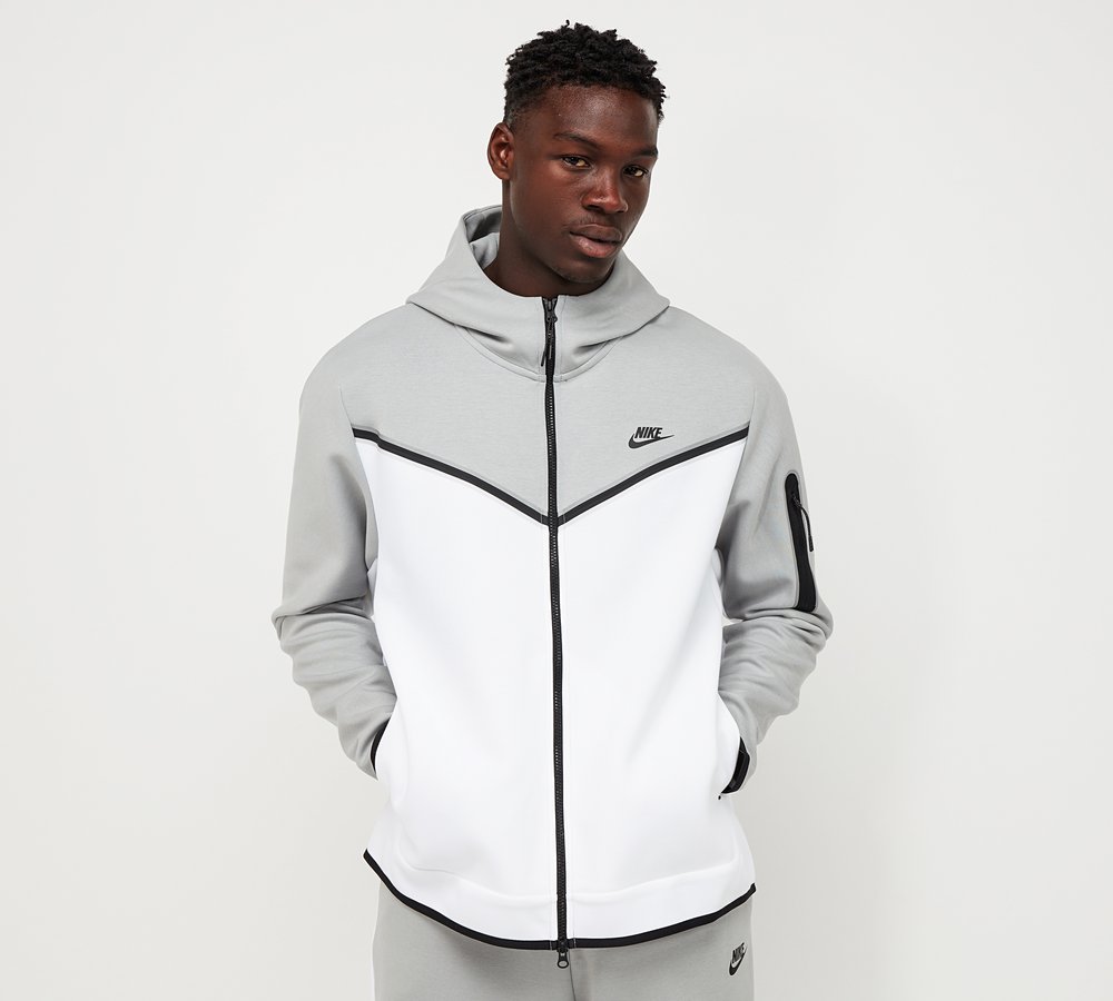 nike tech fleece hoodie particle grey