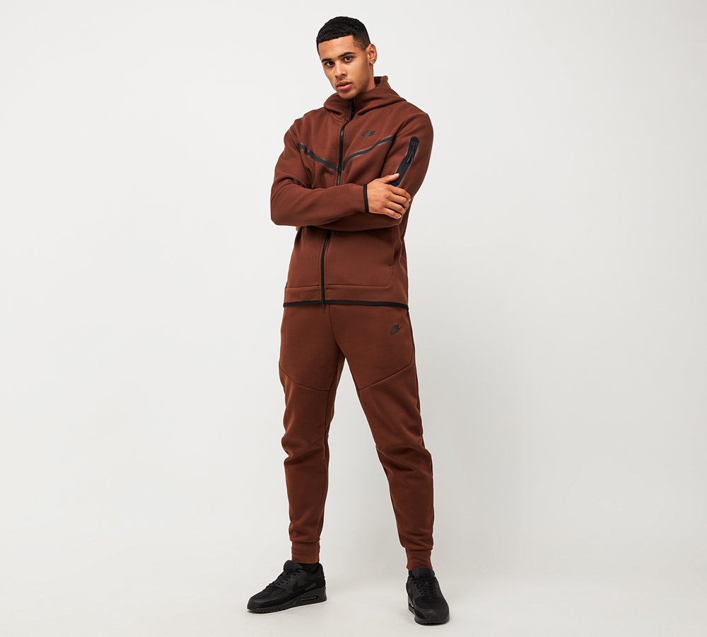 Burgundy nike tech pants cheap