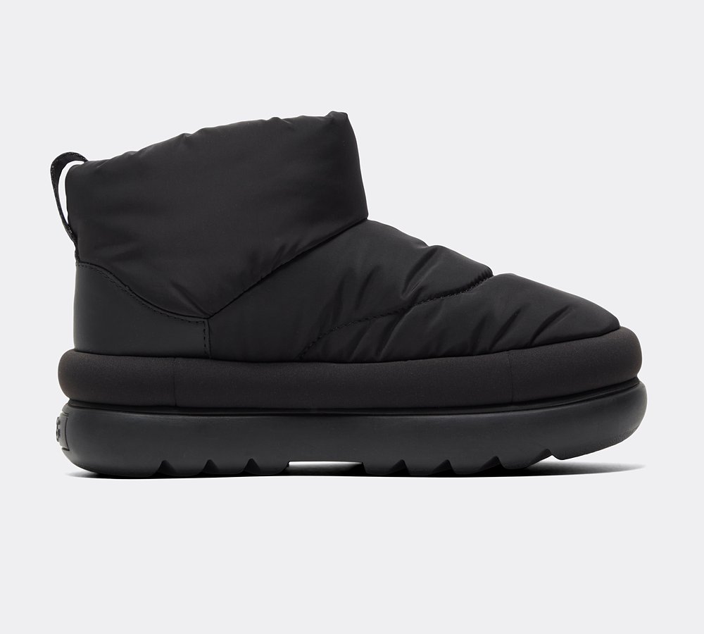 Ugg Womens Classic Maxi Mini Boot Black Footasylum
