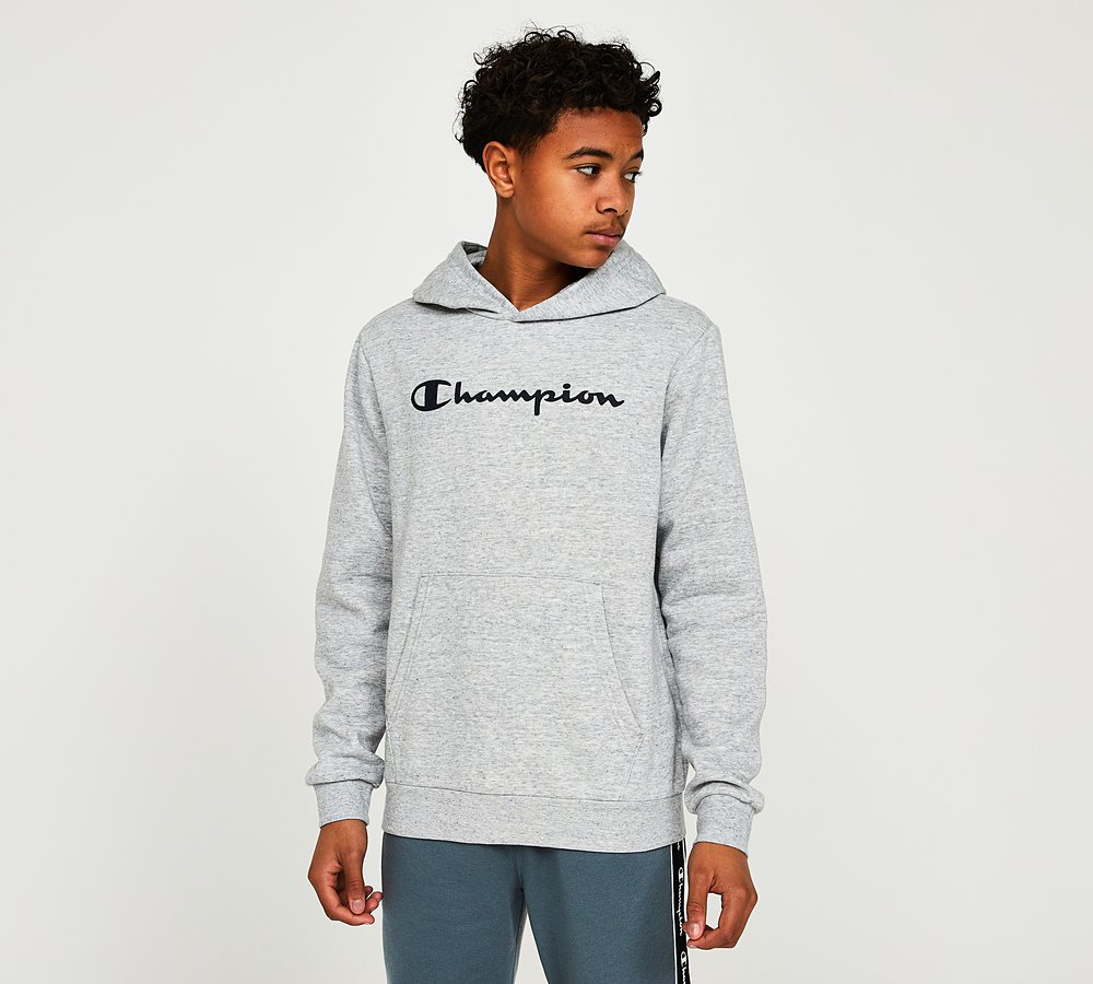 Champion legacy overhead top fleece hoodie junior