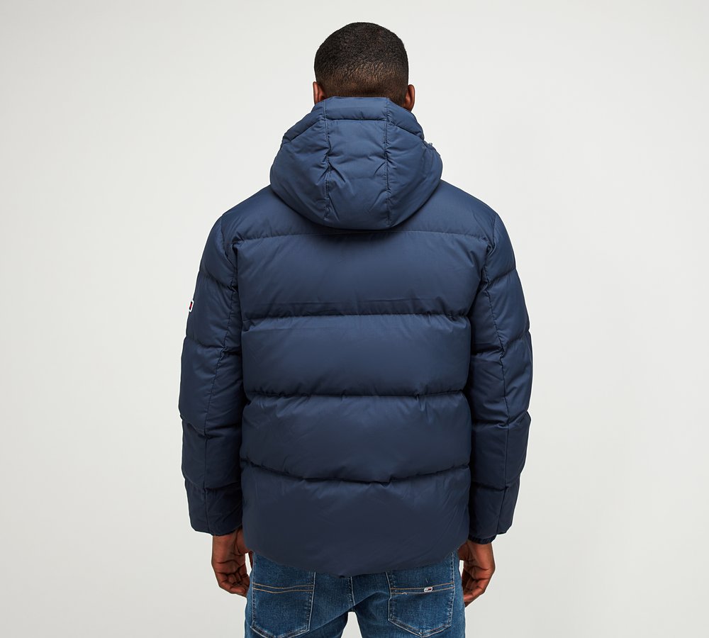 Tommy Essential Footasylum Twilight Down | Jacket | Navy Jeans