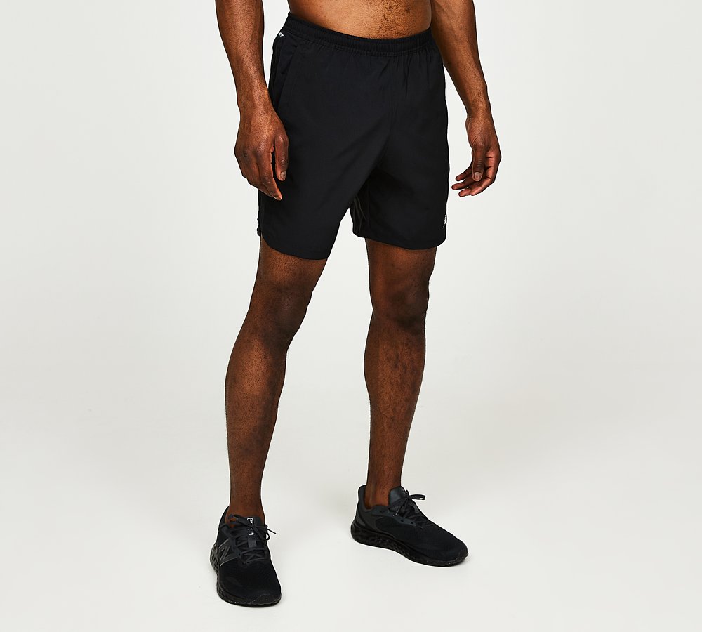 New Balance Accelerate 7 Inch Short, Black