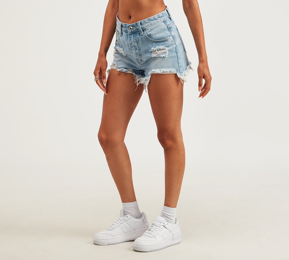 Missy Sports Womens Distressed Denim 