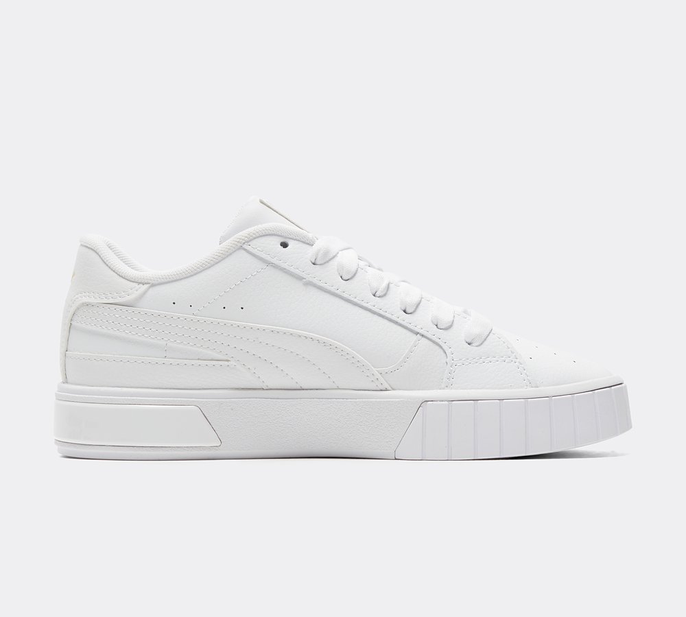 Puma Junior Cali Star Trainer White White Footasylum