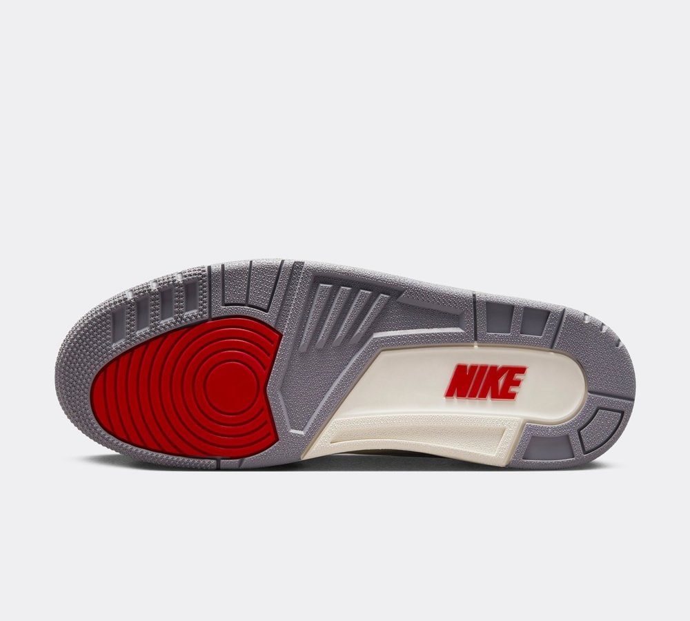 Air jordan 3 retro white fire sales red cement grey black
