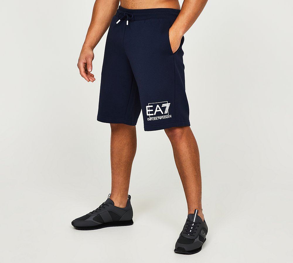 EA7 Visibility Short Navy Blue Footasylum