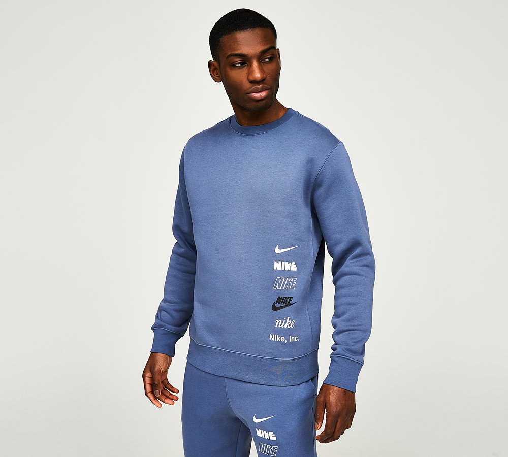 blue sweatshirt nike
