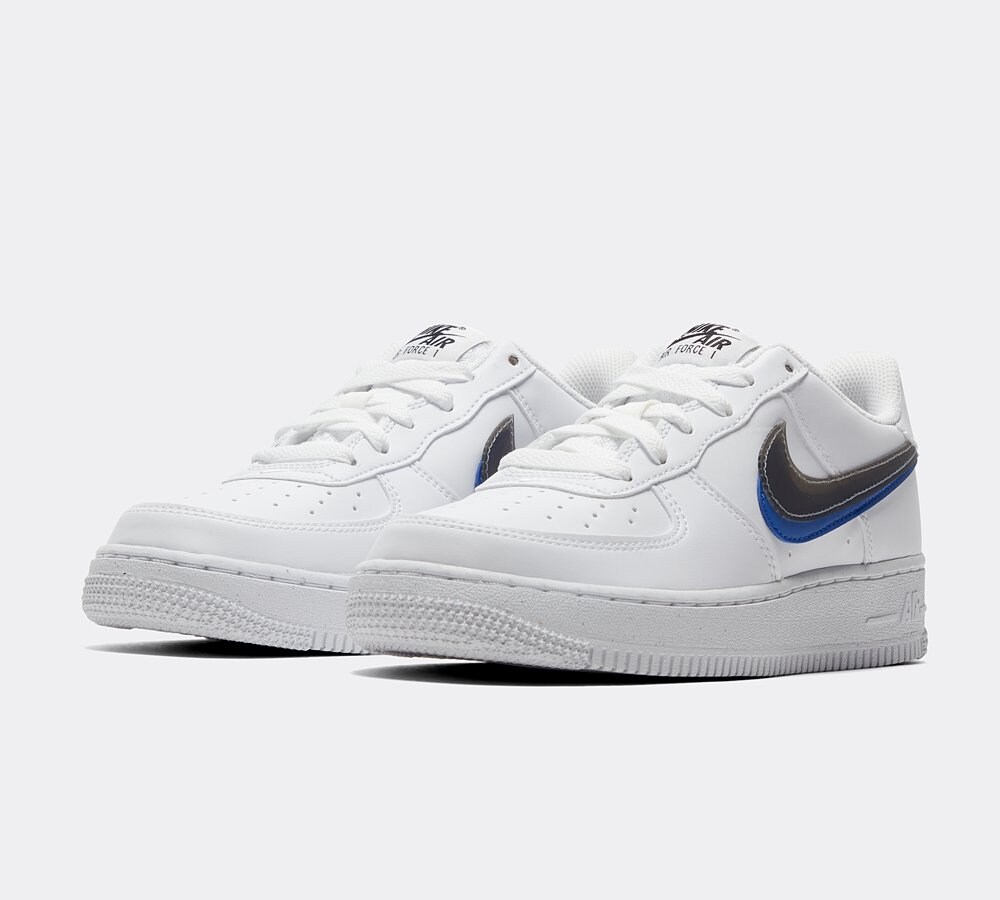 Nike air force cheap 1 junior blue tick