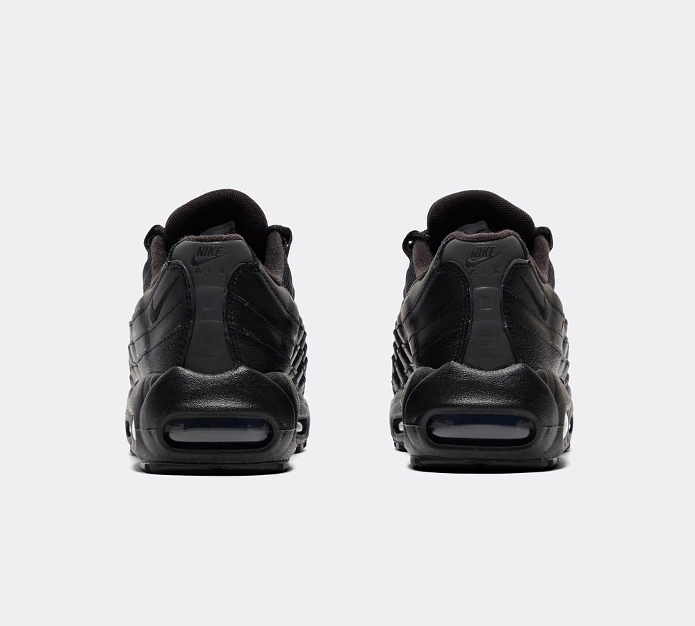 Nike Junior Air Max 95 Recraft Trainer Black Black Black