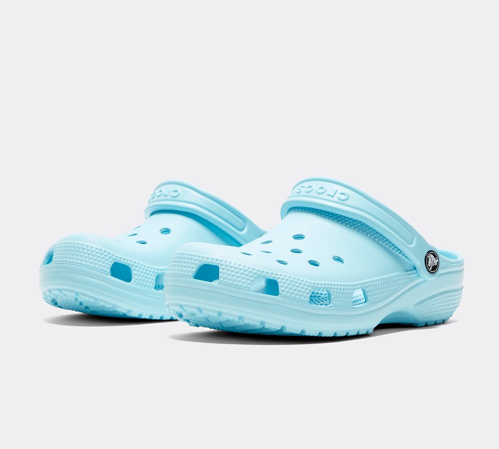 Womens ice blue shop crocs