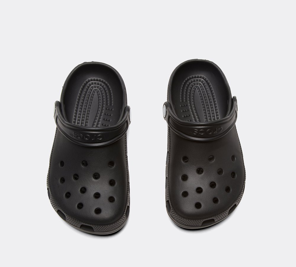 Infant black on sale crocs