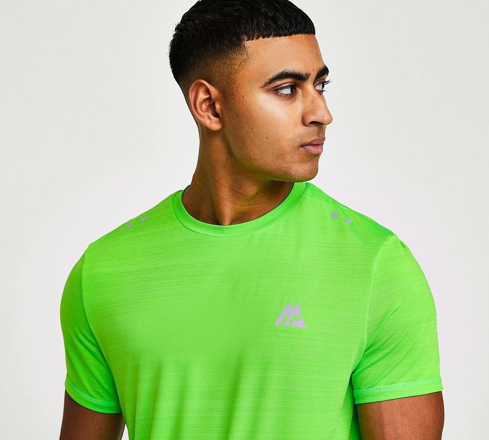 Adidas neon t top shirt
