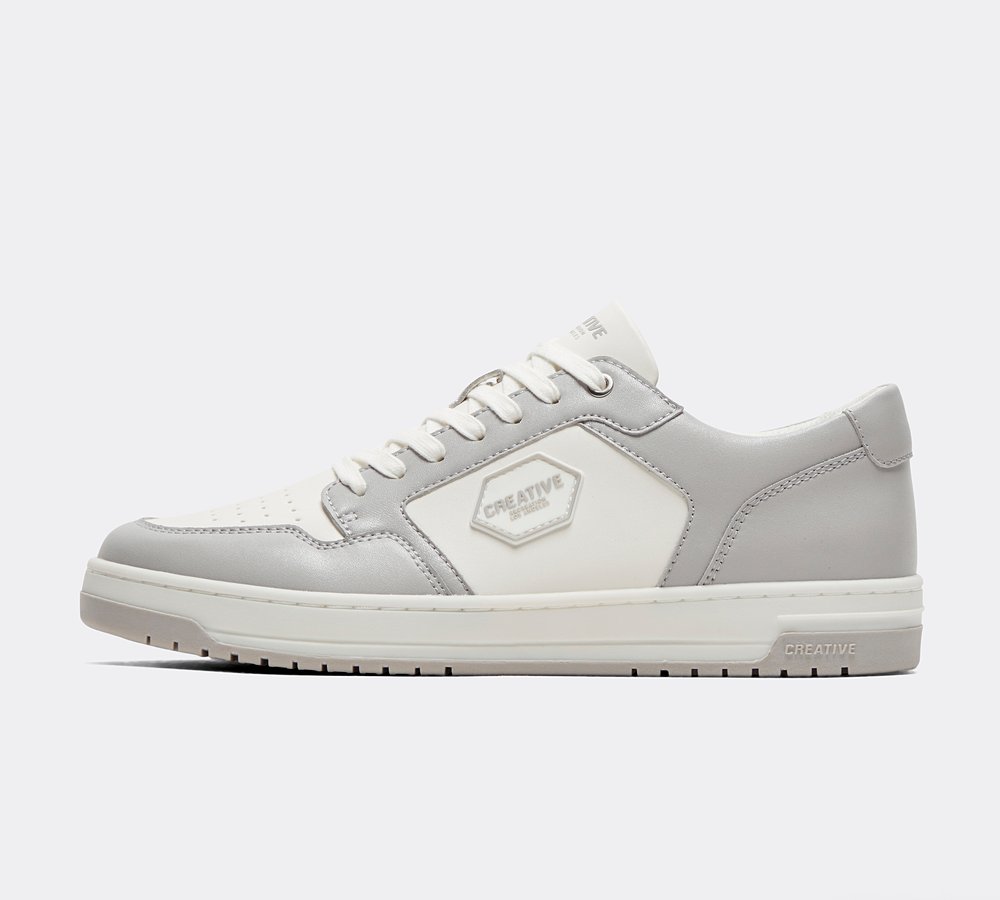 Mens white hotsell creative recreation trainers