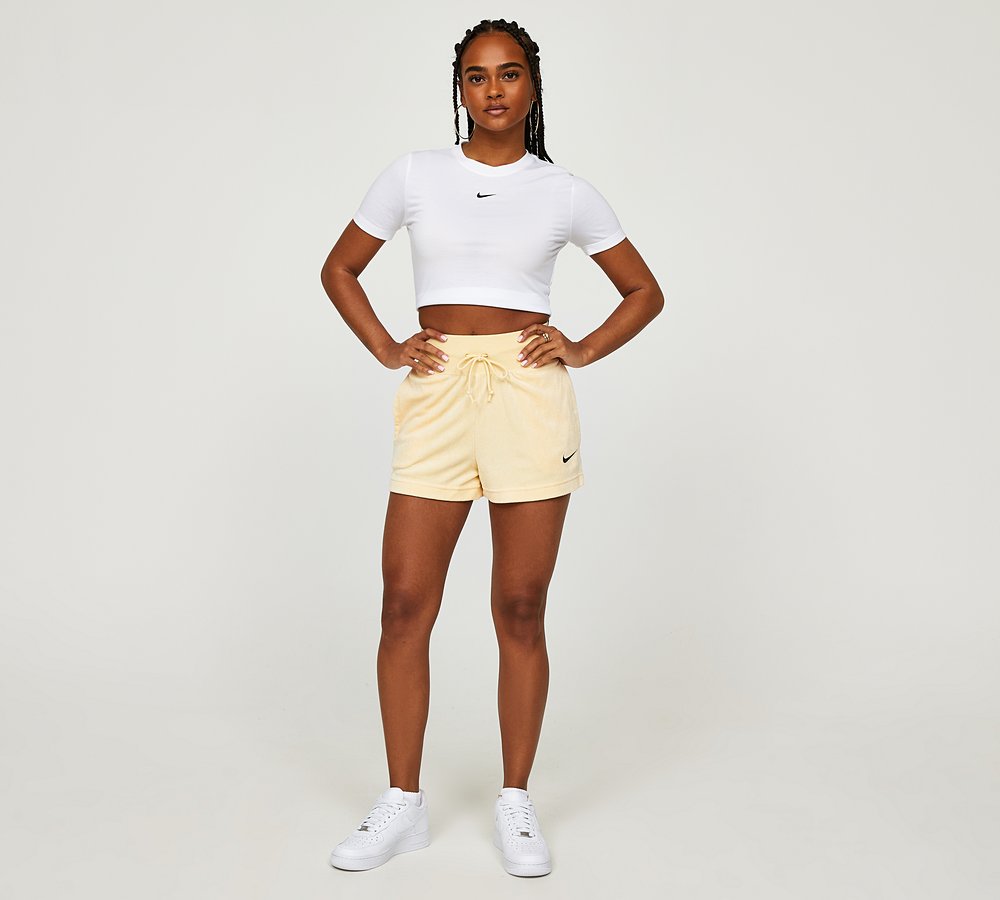 Nike towelling sales shorts