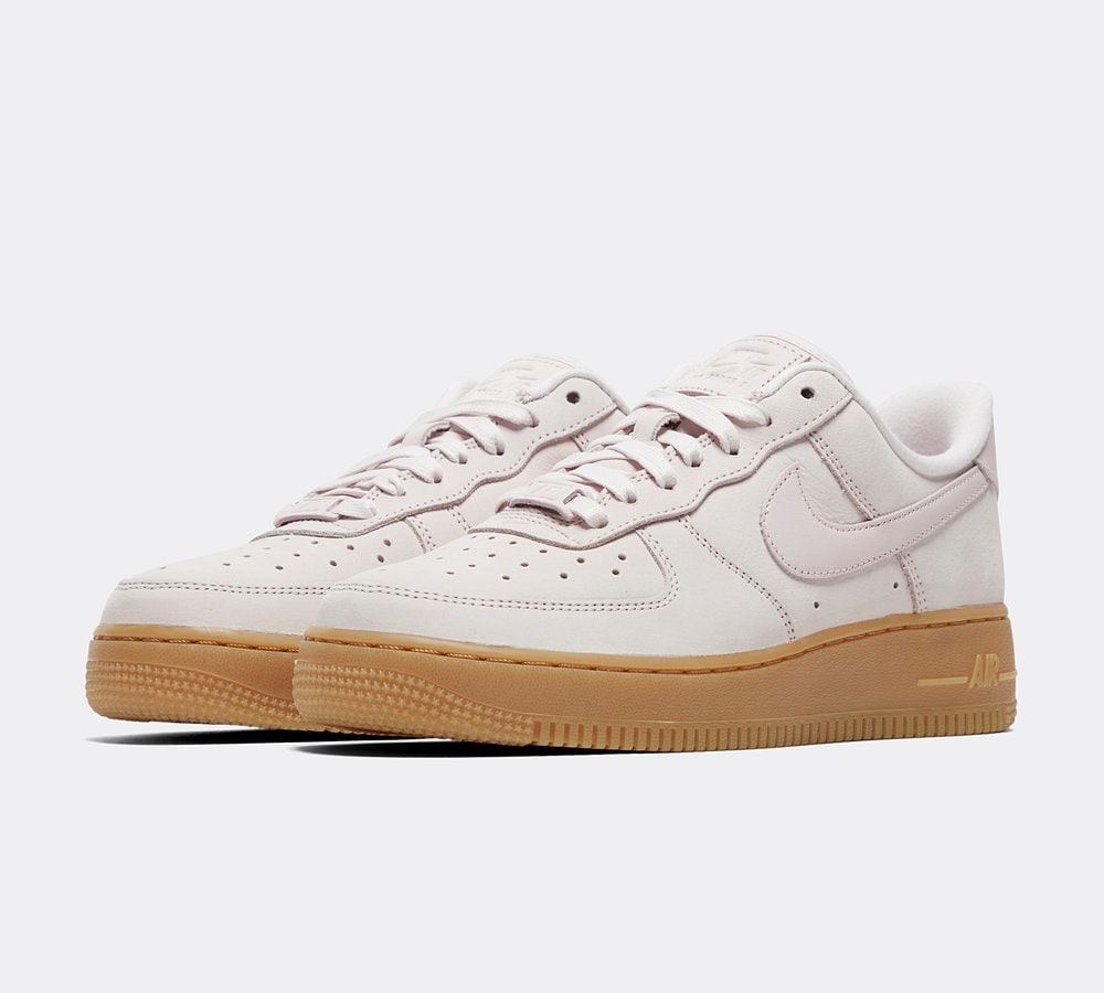 Nike Womens Air Force 1 Trainer Pearl Pink Gum Footasylum