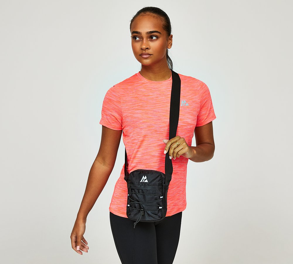 Montirex MTX Crossbody Bag Black Footasylum