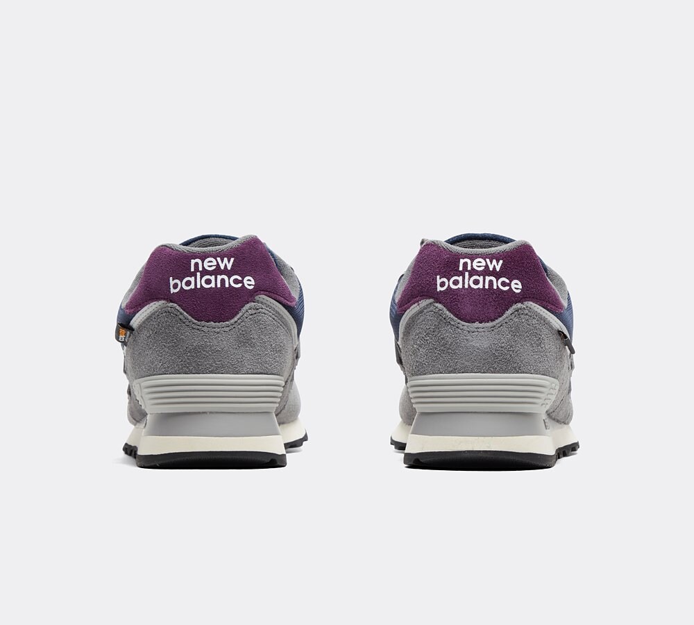 New balance 574 shop purple grey