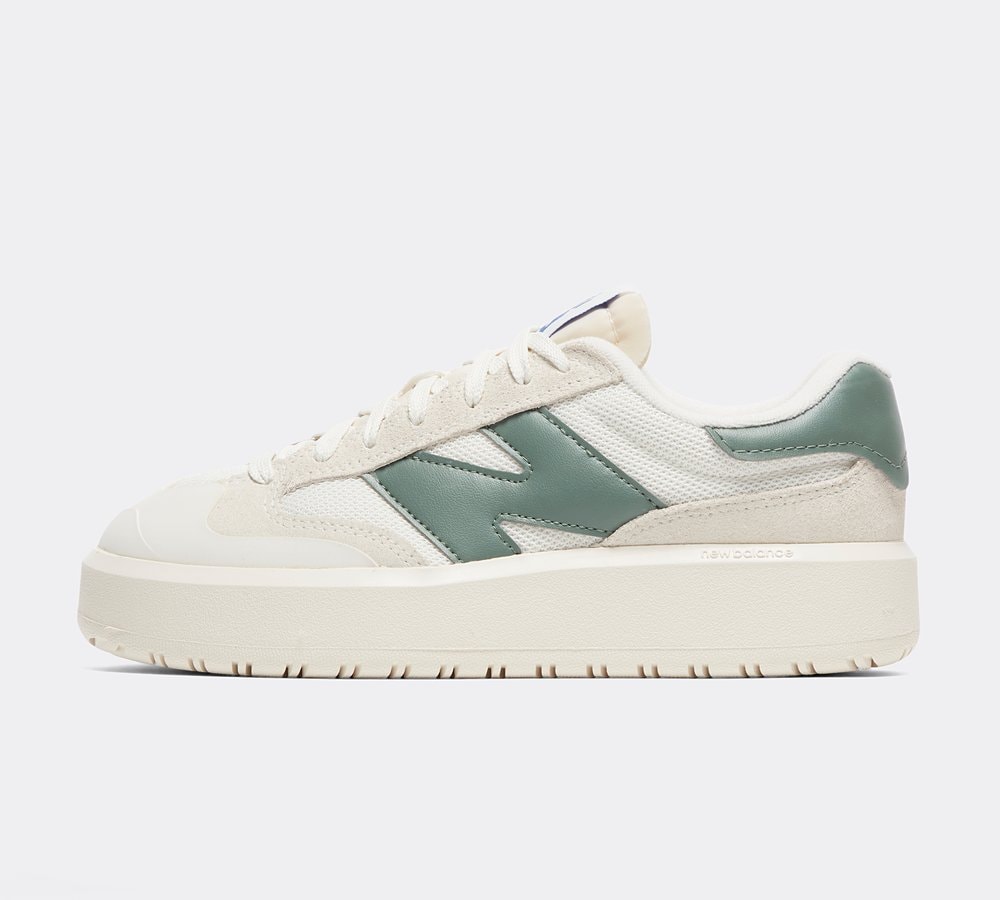 Ladies green new balance trainers clearance