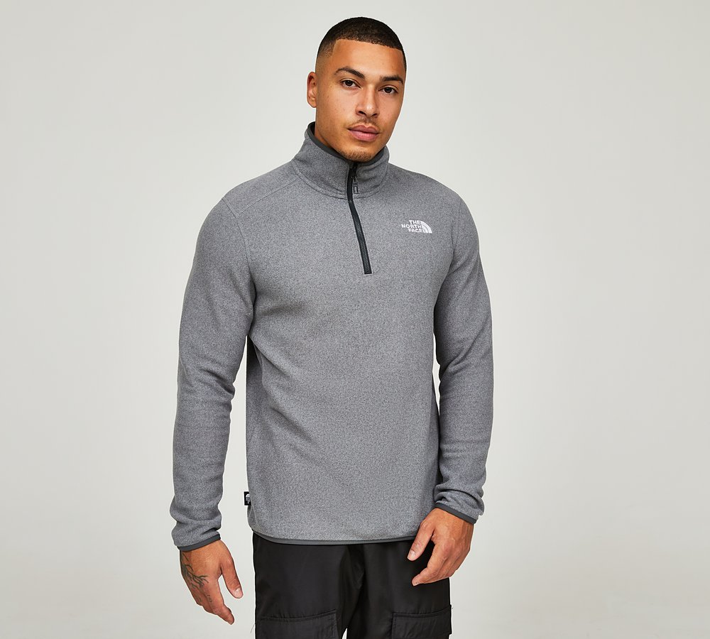 The north face men's tech glacier sales quarter zip