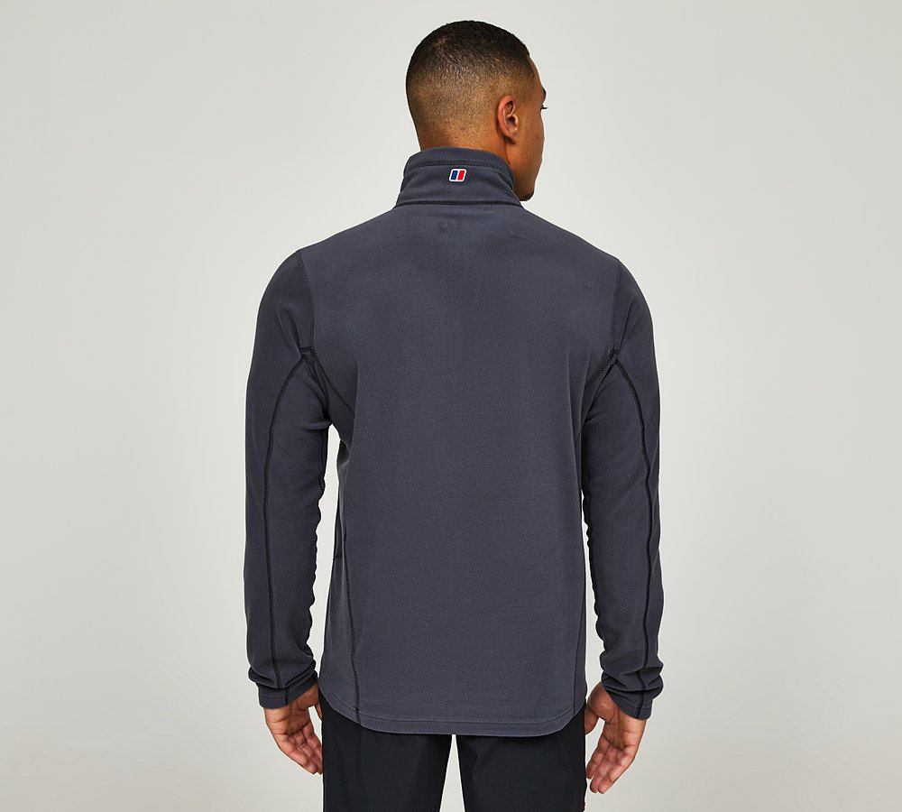 Berghaus Prism Half Zip Micro PT Fleece Jacket | Carbon | Footasylum