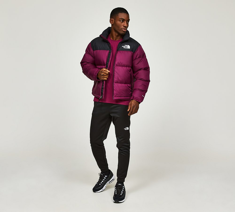 The North Face 1996 Retro Nuptse Jacket Boysenberry TNF Black