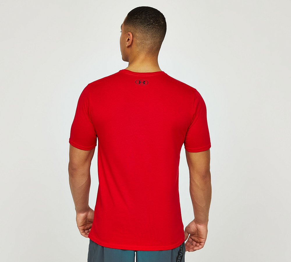 Under armour t shop shirts men red